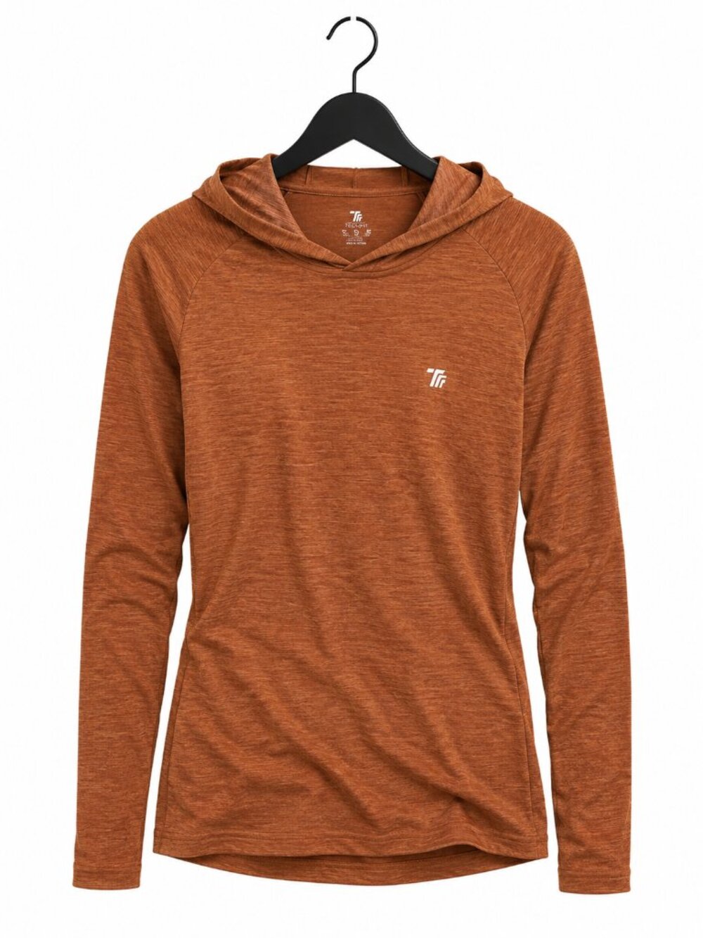 Women's UPF 50+ Sun Protection Hoodie Shirt Long Sleeve, Orange